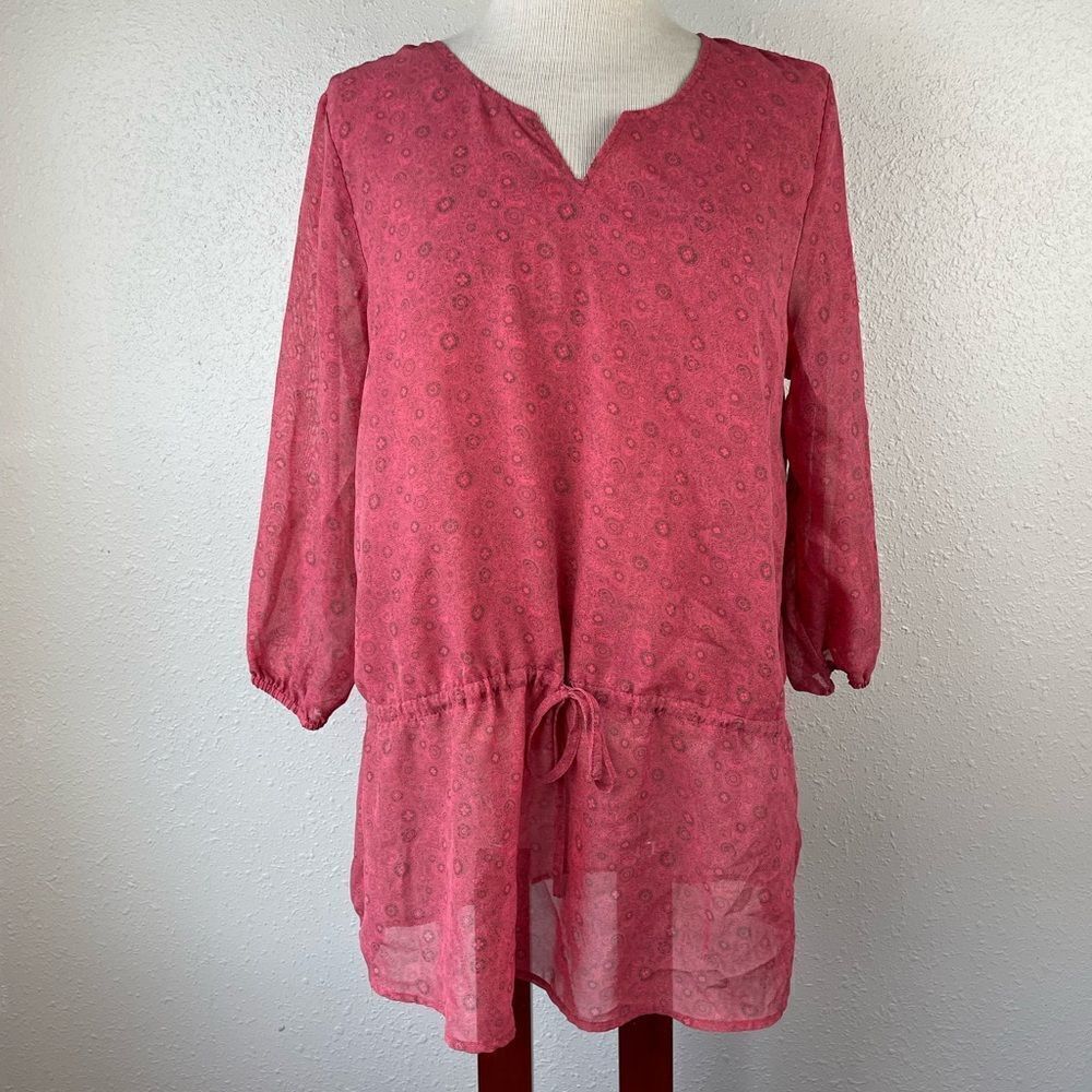 Faded Glory Tunic Top Size M EUC